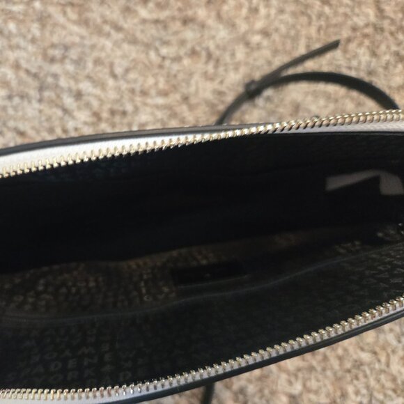 Black and White Kate Spade Purse w/Matching Wallet - Picture 3 of 3